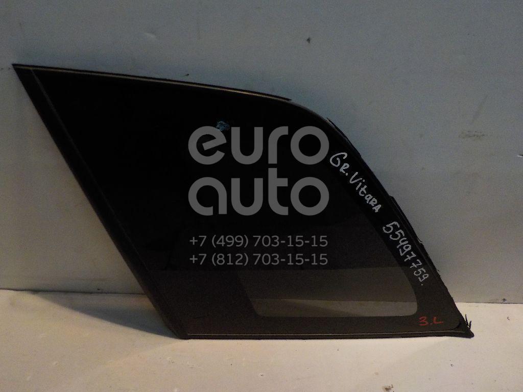 Стекло кузовное глухое левое для Suzuki Grand Vitara 2006-2015 - Фото №1