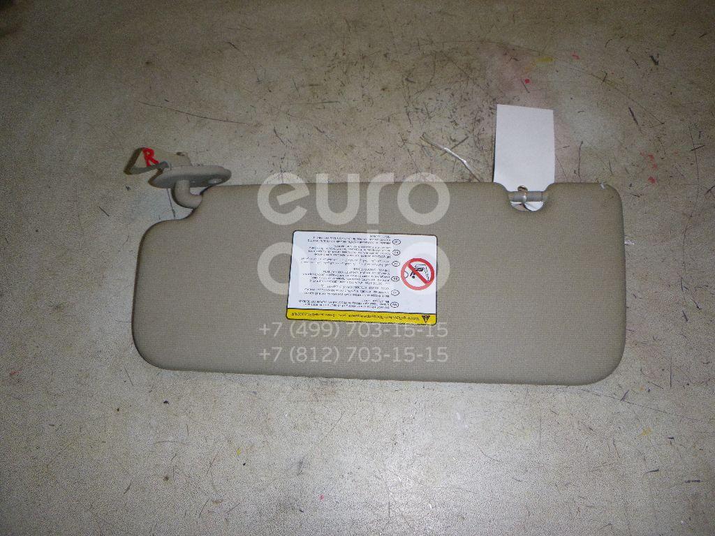 Козырек солнцезащитный (внутри) для Kia Picanto 2011> - Фото №1