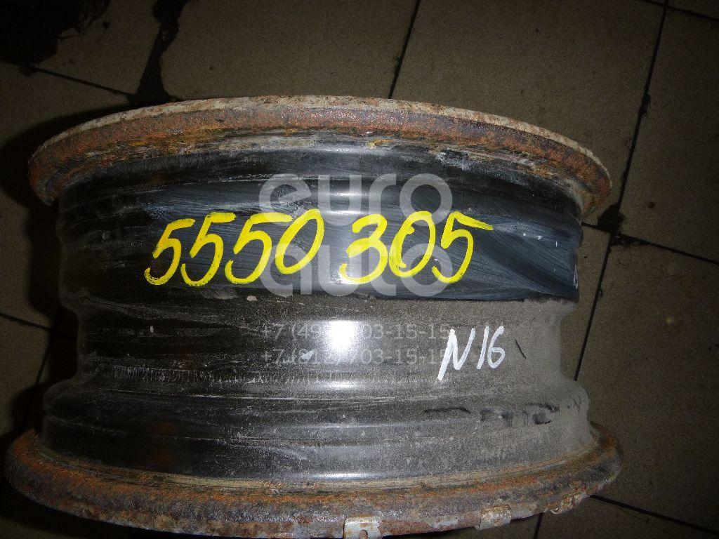 Диск колесный железо для Nissan Almera N16 2000-2006;Primera WP11E 1998-2001;Primera P11E 1996-2002 - Фото №1