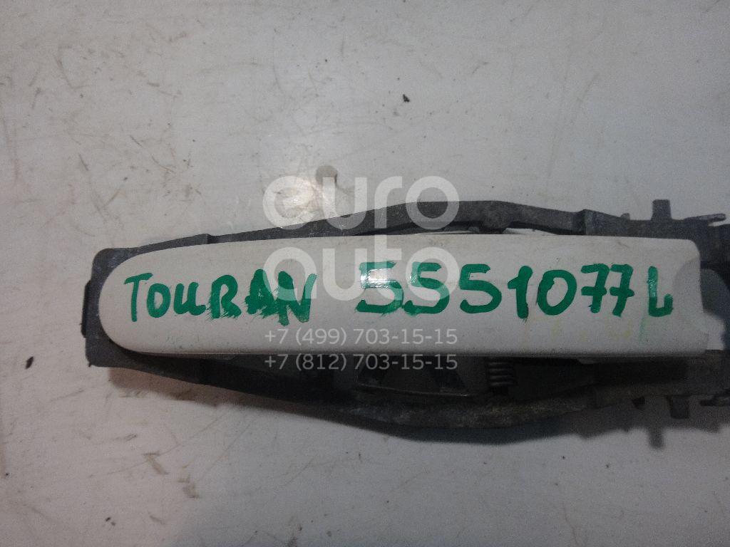 Ручка двери наружная левая для VW Touran 2003-2010 - Фото №1