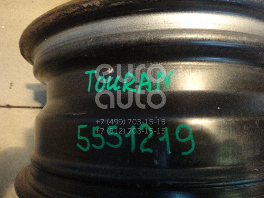 Диск колесный железо для VW Touran 2003-2010 - Фото №1