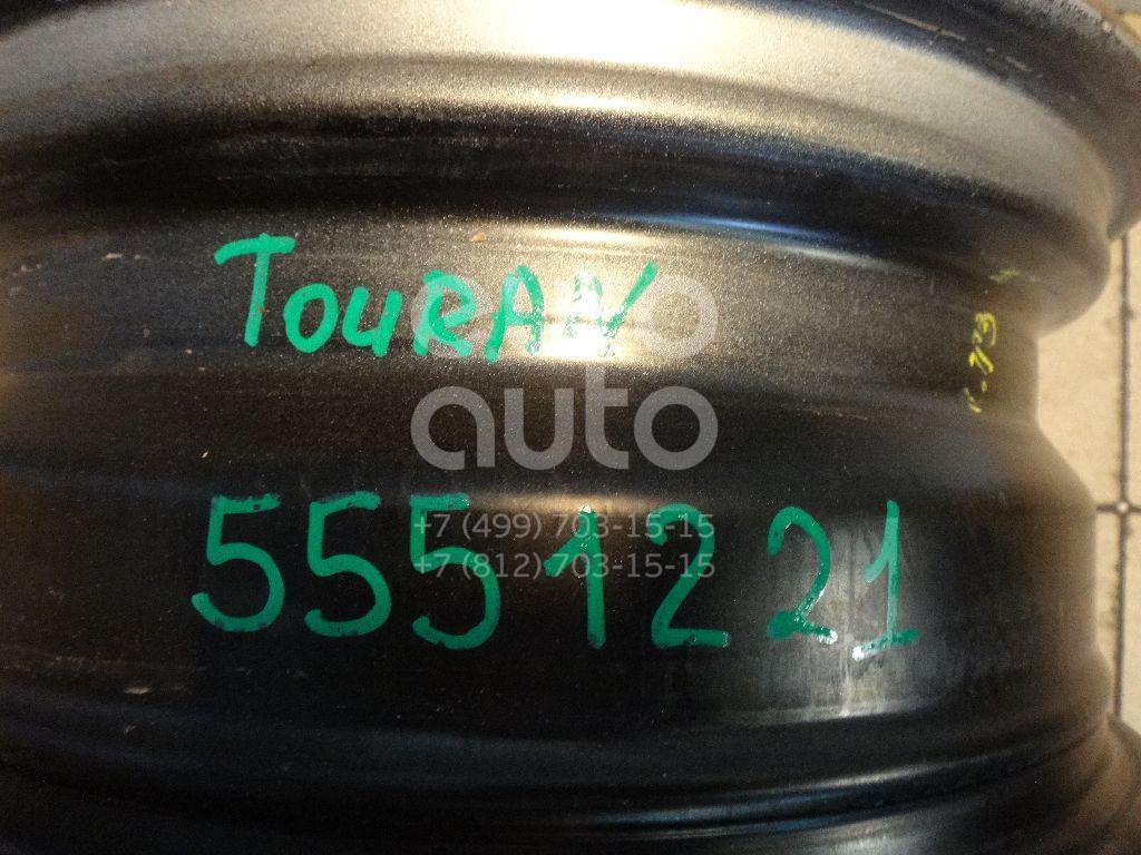 Диск колесный железо для VW Touran 2003-2010 - Фото №1