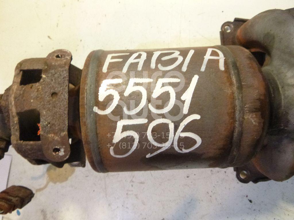 Коллектор выпускной для Skoda,VW,Seat Fabia 2007-2015;Caddy III 2004-2016;Fabia 1999-2006;Polo 2001-2009;Golf V 2003-2009;Ibiza V 2008>;Octavia (A5 1Z-) 2004-2013;Roomster 2006-2015;Leon (1P1) 2005-2013;Cordoba 2003-2008;Ibiza IV 2002-2008 - Фото №1