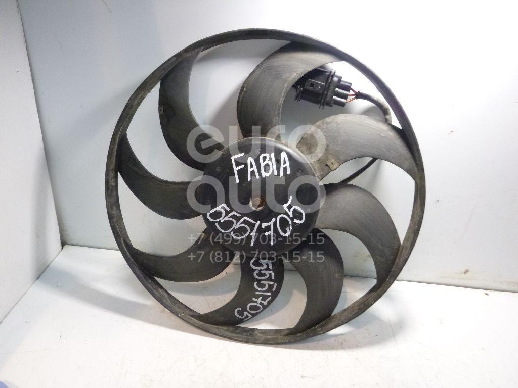 Вентилятор радиатора для Skoda,VW,Seat Fabia 2007-2015;Fabia 1999-2006;Polo 2001-2009;Ibiza V 2008>;Roomster 2006-2015;Cordoba 2003-2008;Ibiza IV 2002-2008;Polo (HB) 2009>;Polo (Sed RUS) 2011>;Rapid 2013>;Toledo 2013> - Фото №1