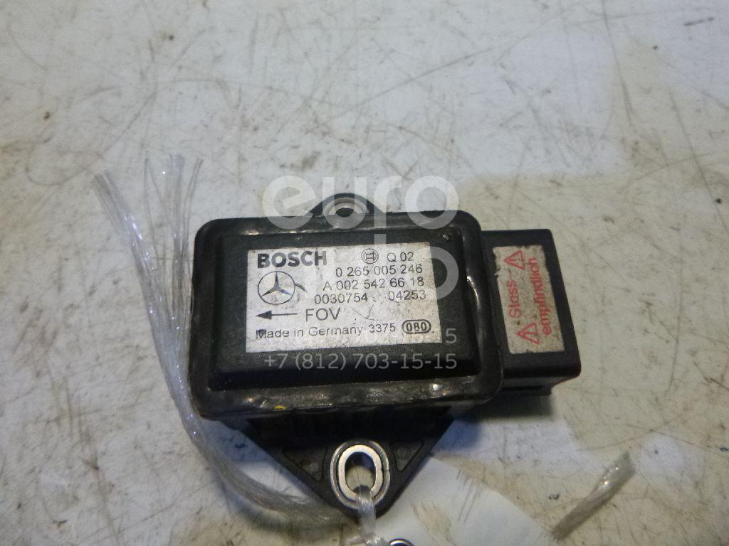 Датчик ускорения для Mercedes Benz Vito/Viano-(639) 2003-2014;A140/160 W168 1997-2004;W220 1998-2005;C208 CLK coupe 1997-2002;G-Class W463 1989>;W215 coupe 1999-2006;R230 SL 2001-2012;W210 E-Klasse 2000-2002;W211 E-Klasse 2002-2009 - Фото №1