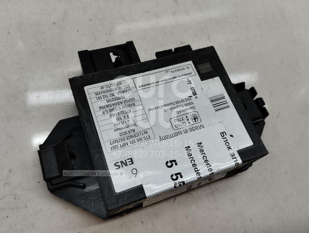 Блок электронный для Mercedes Benz A140/160 W168 1997-2004 - Фото №1