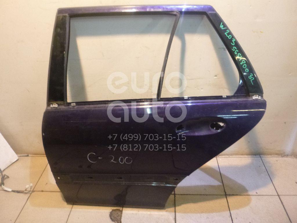 Дверь задняя левая для Mercedes Benz W203 2000-2006 - Фото №1