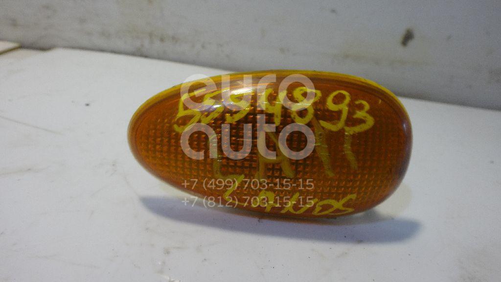 Повторитель на крыло желтый для Daewoo,Chevrolet Lanos 1997-2009;Lanos 2004-2010 - Фото №1