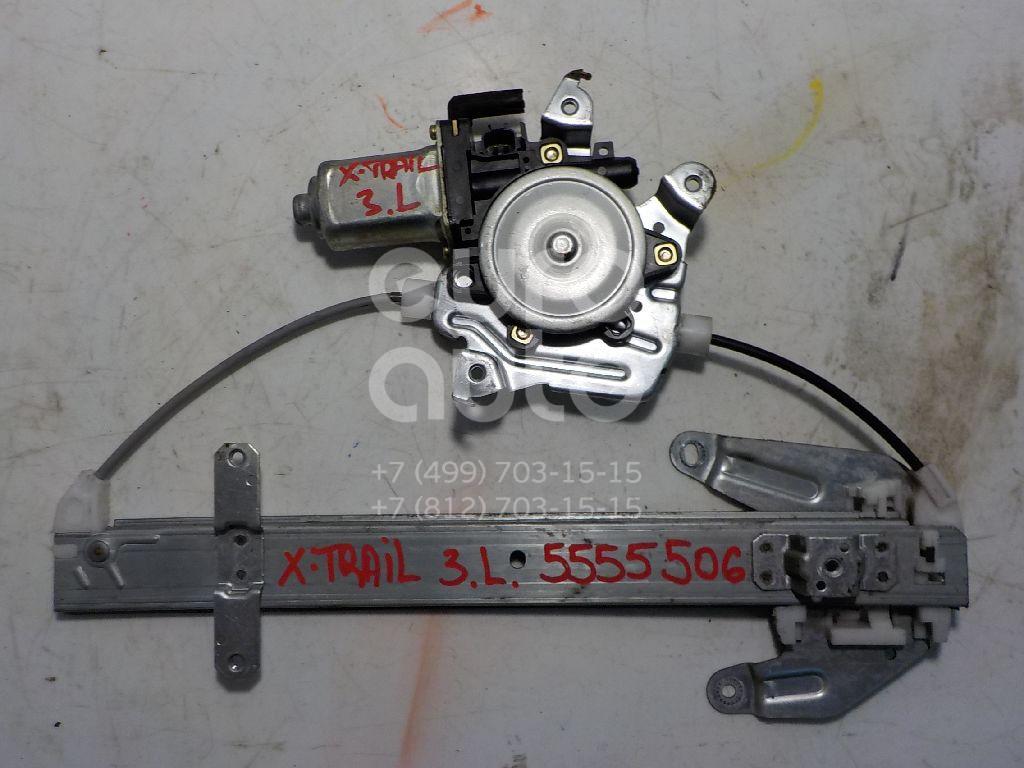 Стеклоподъемник электр. задний левый для Nissan X-Trail (T30) 2001-2006 - Фото №1