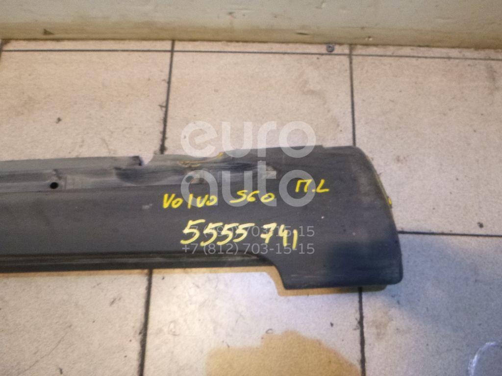 Накладка на порог (наружная) для Volvo S60 2000-2009 - Фото №1