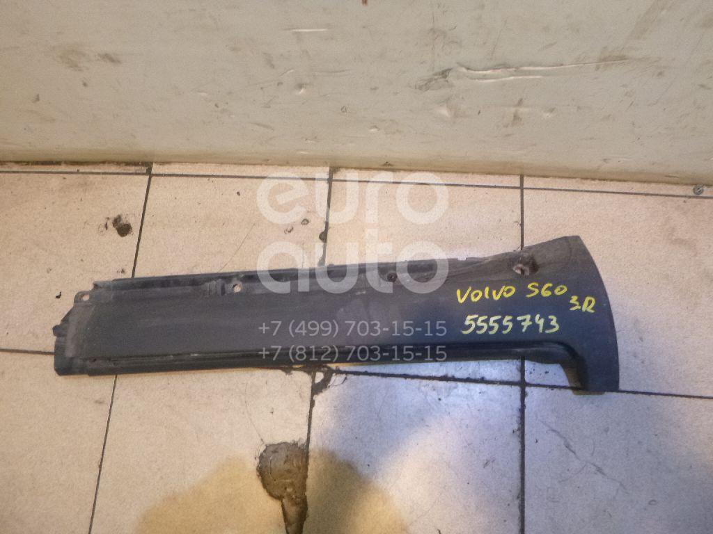 Накладка на порог (наружная) для Volvo S60 2000-2009 - Фото №1