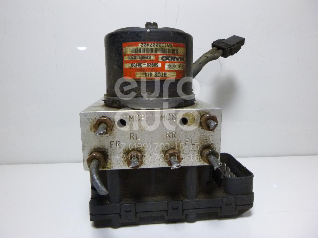 Блок ABS (насос) для Hyundai,Kia Sonata IV (EF)/ Sonata Tagaz 2001-2012;Sonata IV (EF) 1998-2001;Magentis 2000-2005 - Фото №1
