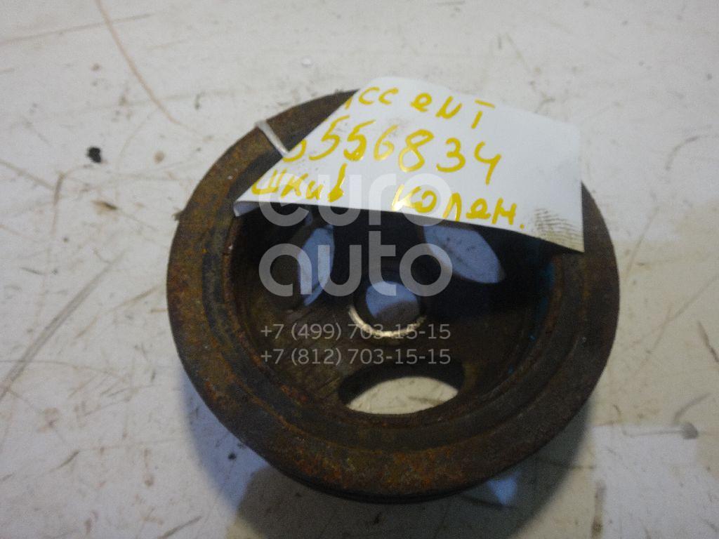 Шкив коленвала для Hyundai,Kia Accent II (+ТАГАЗ) 2000-2012;Getz 2002-2010;Coupe (RD) 1996-2002;Elantra 2000-2005;Matrix 2001-2010;Coupe (GK) 2002-2009;RIO 2005-2011;Elantra 2006-2011;Verna/Accent III 2006-2010 - Фото №1