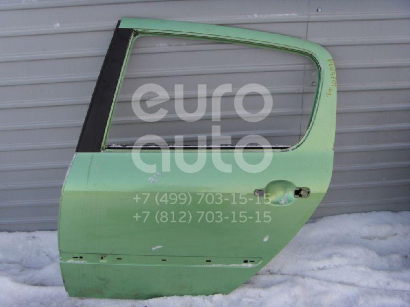 Дверь задняя левая для Peugeot 307 2001-2007 - Фото №1