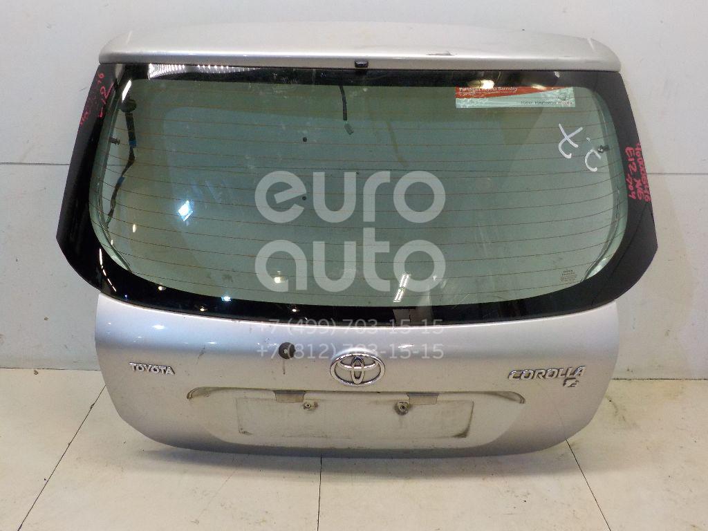 Дверь багажника со стеклом для Toyota Corolla E12 2001-2006 - Фото №1