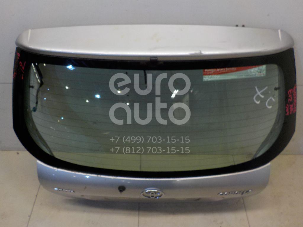 Дверь багажника со стеклом для Toyota Corolla E12 2001-2007 - Фото №1
