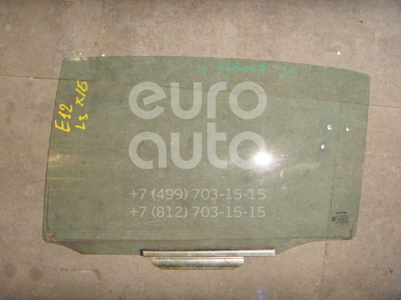 Стекло двери задней левой для Toyota Corolla E12 2001-2006 - Фото №1