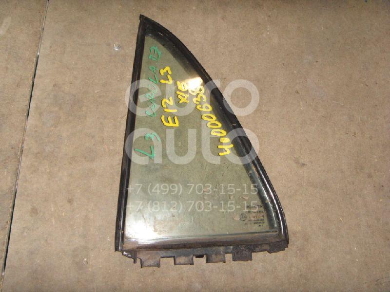 Стекло двери задней левой (форточка) для Toyota Corolla E12 2001-2006 - Фото №1