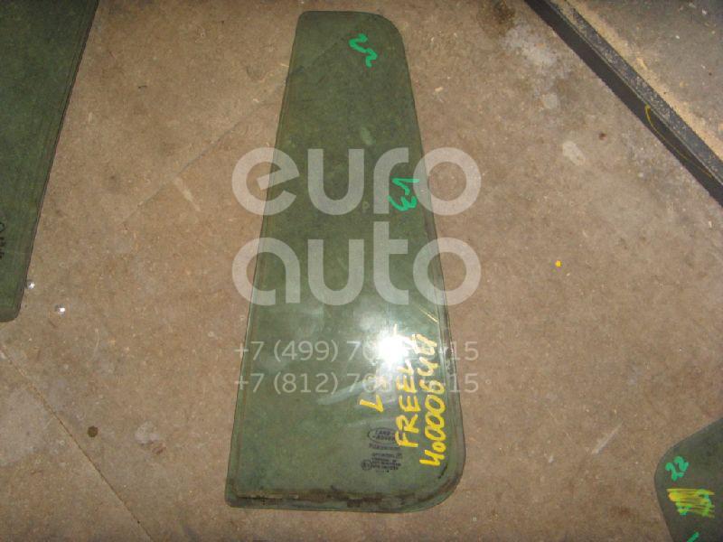 Стекло двери задней левой (форточка) для Land Rover Freelander 1998-2006 - Фото №1
