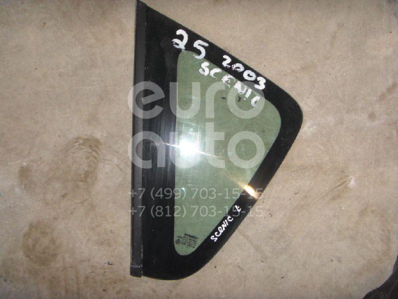Стекло кузовное глухое левое для Renault Scenic II 2003-2009 - Фото №1