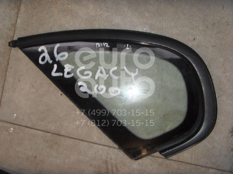 Стекло кузовное глухое левое для Subaru Legacy (B12) 1998-2003 - Фото №1