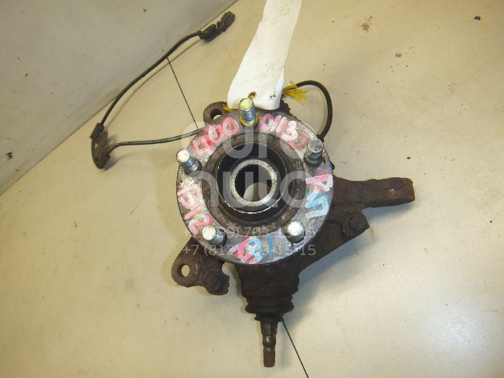Кулак поворотный передний правый для Subaru Legacy (B12) 1998-2003;Forester (S10) 1997-2000;Forester (S11) 2002-2007;Impreza (G10) 1996-2000;Forester (S10) 2000-2002;Impreza (G11) 2000-2007;Legacy Outback (B12) 1998-2003 - Фото №1