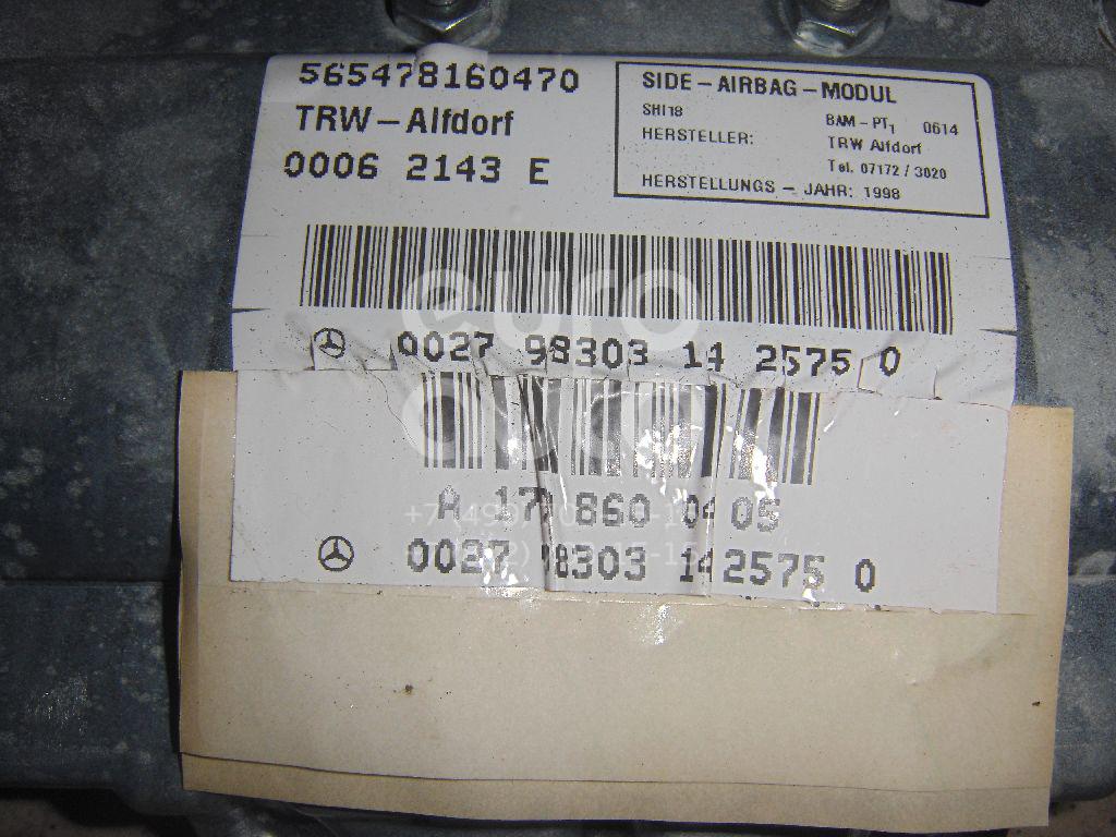 Подушка безопасности в дверь для Mercedes Benz W202 1993-2000;W220 1998-2005;C208 CLK coupe 1997-2002 - Фото №1