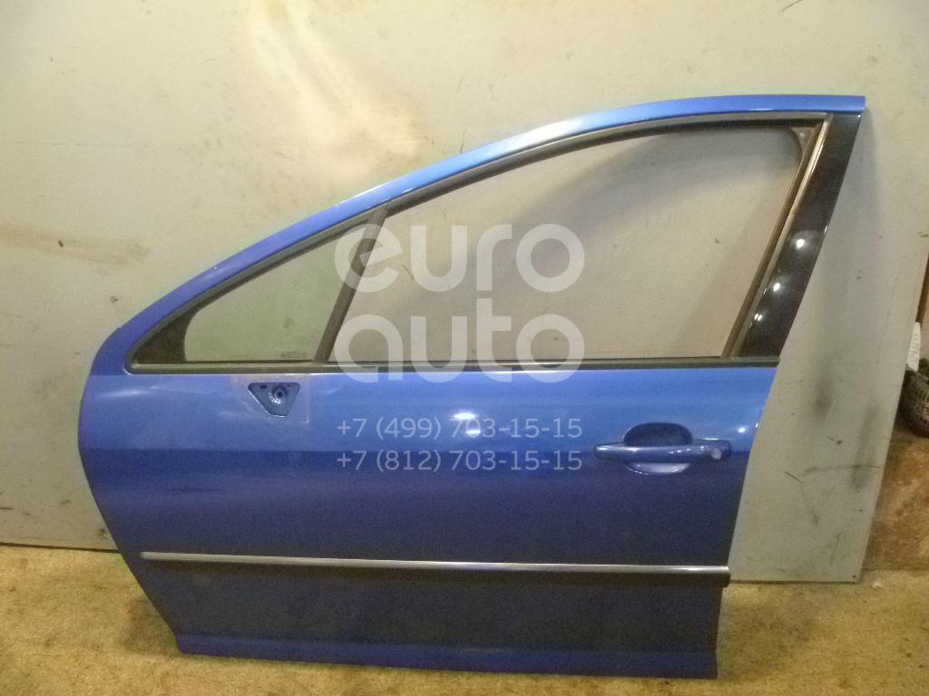 Дверь передняя левая для Peugeot 407 2004-2010 - Фото №1