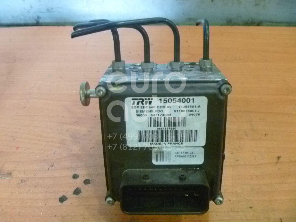 Блок ABS (насос) для Peugeot 407 2004-2010 - Фото №1