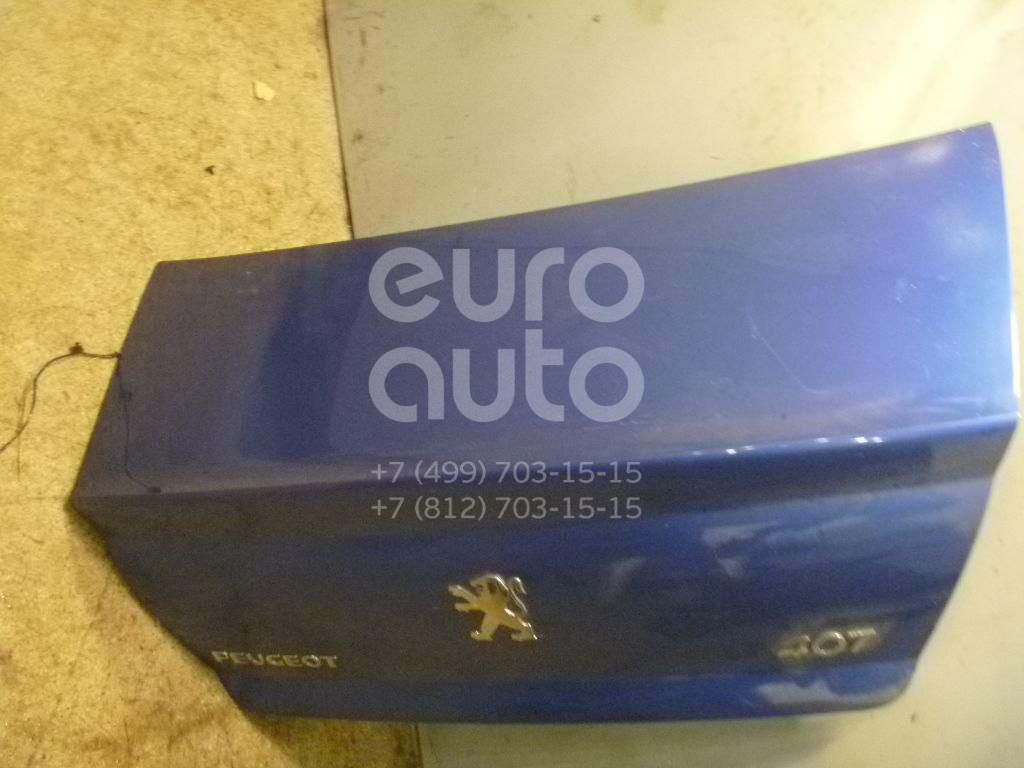 Крышка багажника для Peugeot 407 2004-2010 - Фото №1