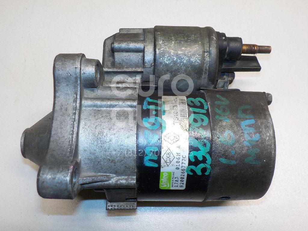 Стартер для Renault,Nissan Megane II 2002-2009;Logan 2005-2014;Scenic 2003-2009;Laguna II 2001-2008;Clio II/Symbol 1998-2008;Symbol II 2008-2012;Sandero 2009-2014;Fluence 2010>;Megane III 2009-2016;Almera (G15) 2013>;Sandero 2014> - Фото №1
