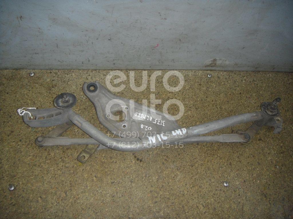Трапеция стеклоочистителей для Nissan Almera N16 2000-2006 - Фото №1