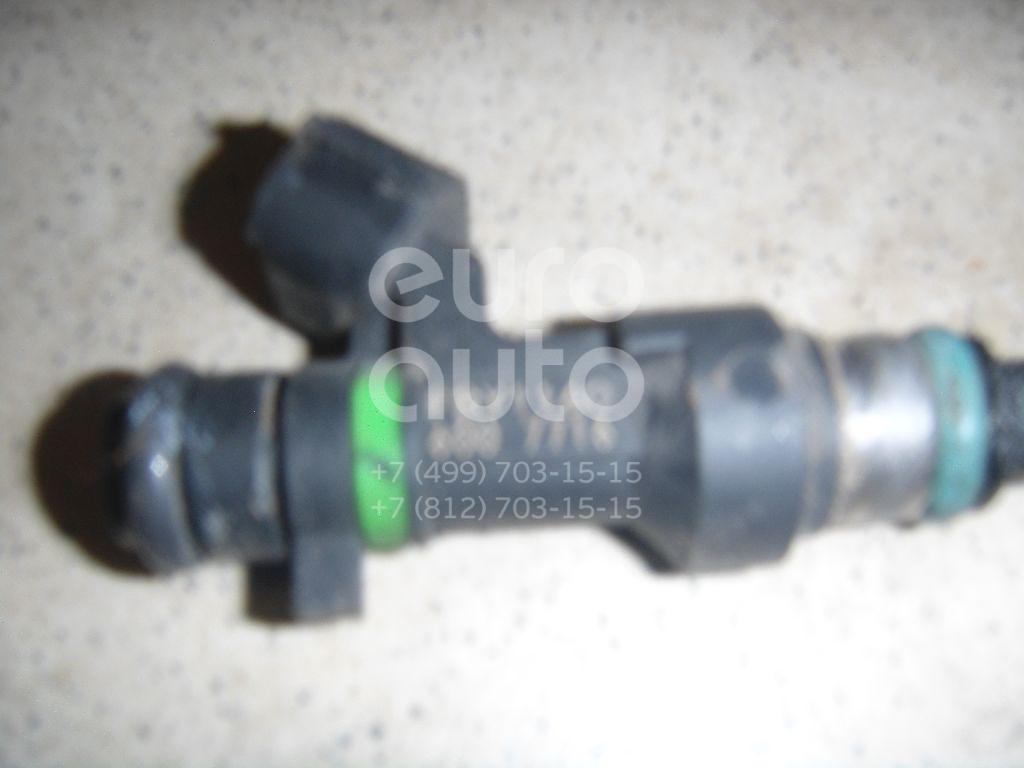 Форсунка инжекторная электрическая для Nissan Note (E11) 2006-2013;Micra (K12E) 2002-2010;Qashqai (J10) 2006-2014;Tiida (C11) 2007-2014;Qashqai+2 (JJ10) 2008-2014;NV200 (M20) 2009> - Фото №1