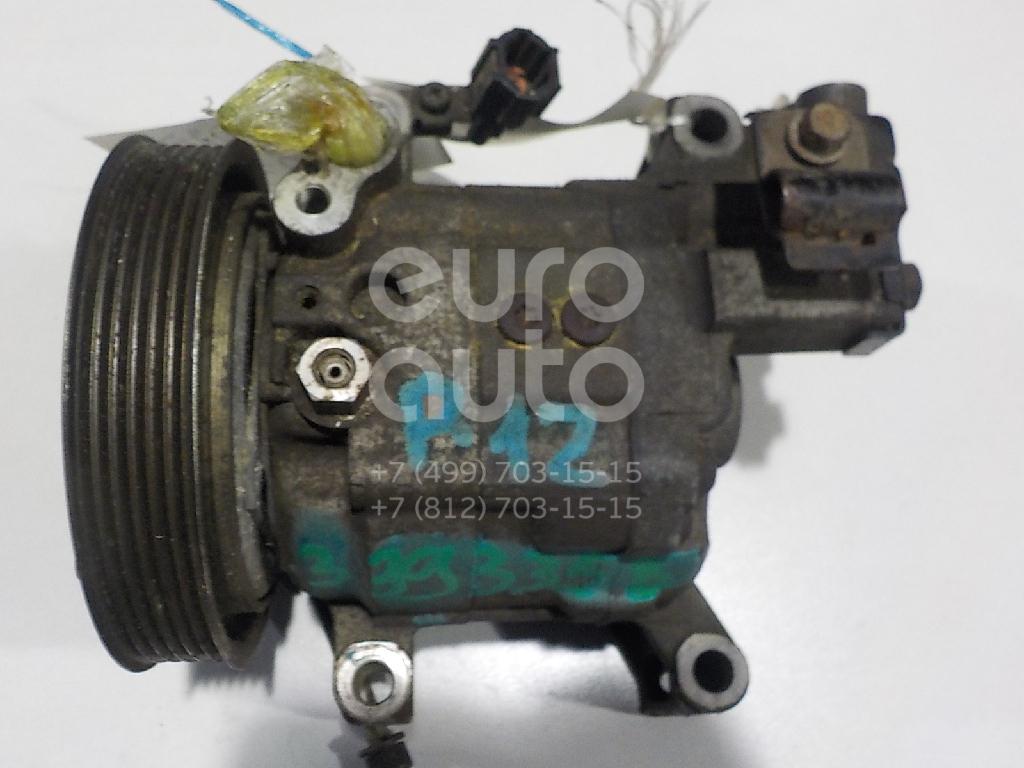 Компрессор системы кондиционирования для Nissan Primera P12E 2002-2007;Primera P11E 1996-2002 - Фото №1