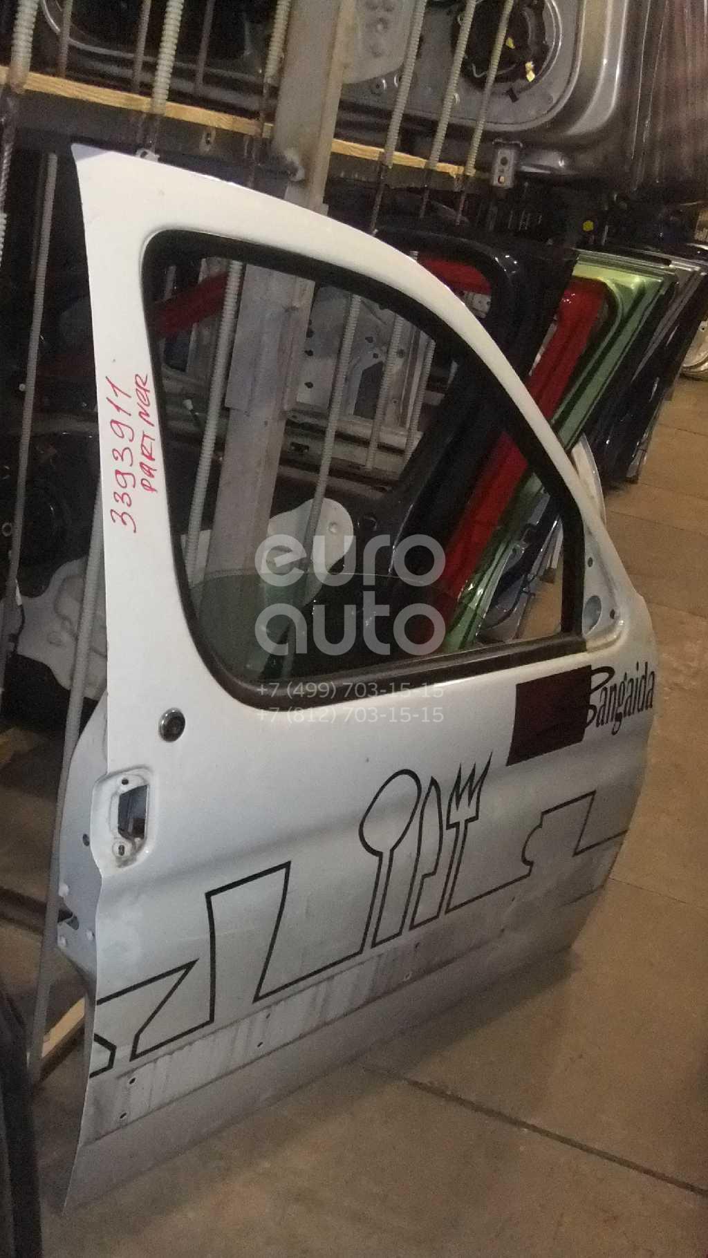Дверь передняя правая для Peugeot,Citroen Partner (M59) 2002-2010;Berlingo(FIRST) (M59) 2002-2012 - Фото №1