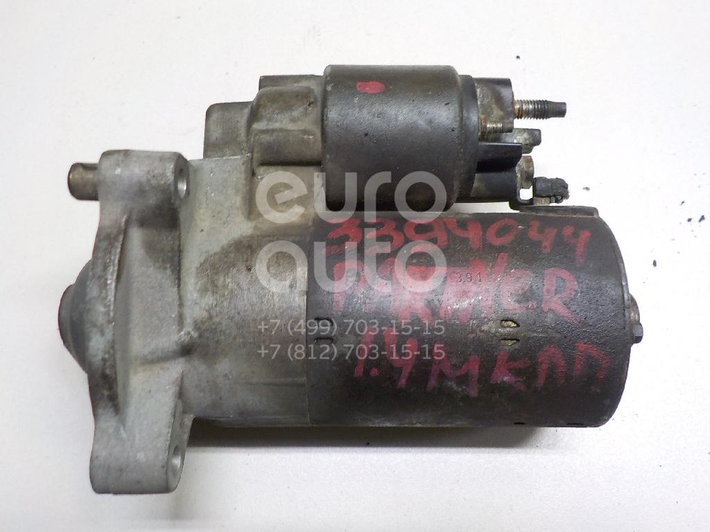 Стартер для Peugeot,Citroen Partner (M59) 2002-2010;AX 1986-1998;BX 1983-1994;ZX 1991-1997;C4 2005-2011;Xsara 2000-2005;C2 2003-2008;106 I 1991-1996;Xsara 1997-2000;Saxo 1996-1999;205 1983-1996;306 1993-2003;309 1986-1993 - Фото №1