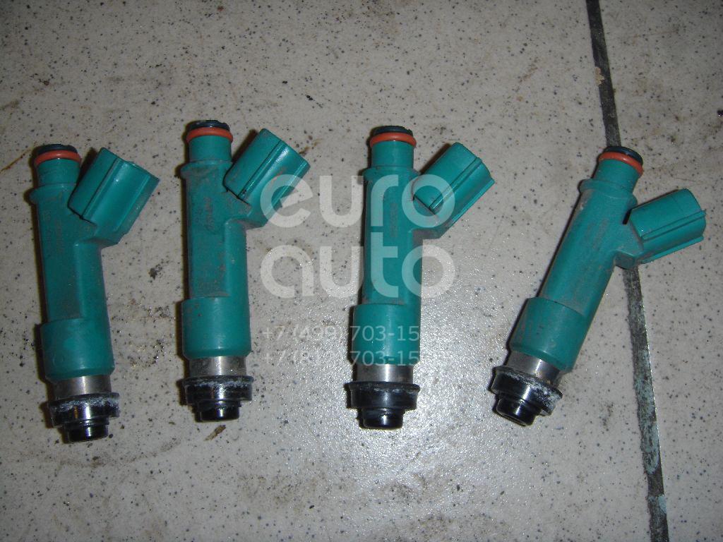 Форсунка инжекторная электрическая для Toyota RAV 4 2006-2013;Camry V30 2001-2006;Avensis Verso (M20) 2001-2009;Camry V40 2006-2011;Highlander I 2001-2006;Camry V50 2011>;Matrix 2008-2014 - Фото №1