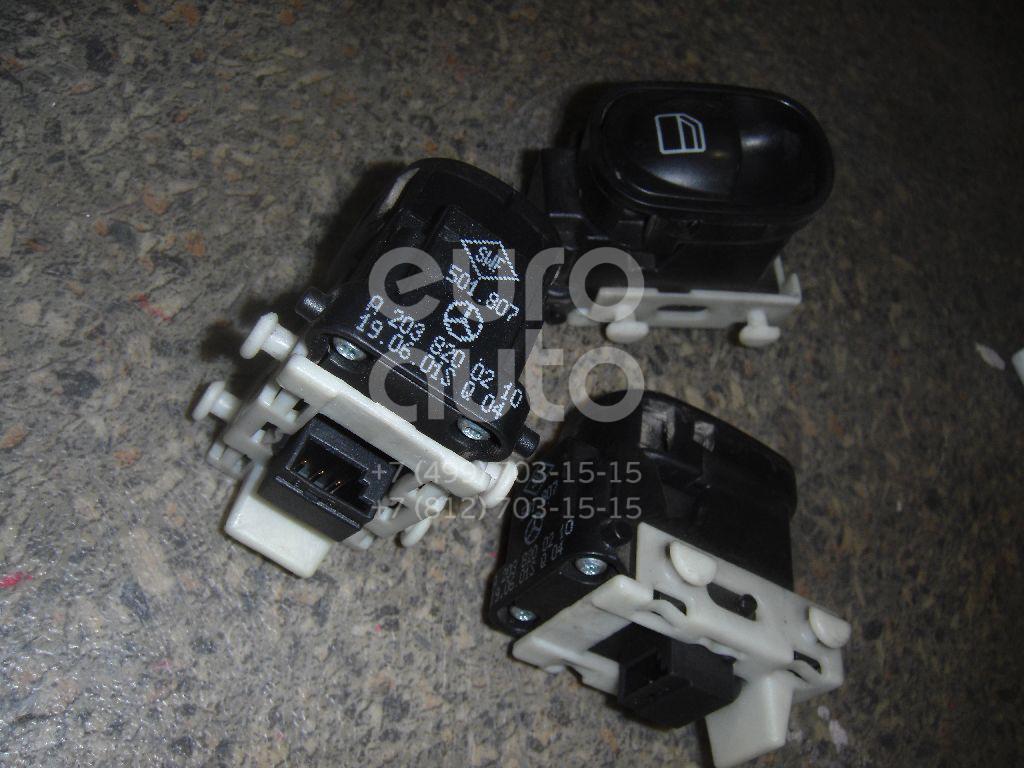 Кнопка стеклоподъемника для Mercedes Benz W203 2000-2006;C209 CLK coupe 2002-2010 - Фото №1