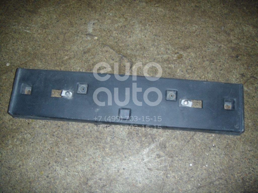 Накладка переднего бампера под номер для Chevrolet Rezzo 2005-2010 - Фото №1