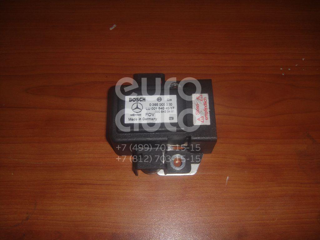 Датчик ускорения для Mercedes Benz W210 E-Klasse 2000-2002;A140/160 W168 1997-2004;W220 1998-2005;C208 CLK coupe 1997-2002;G-Class W463 1989>;W215 coupe 1999-2006;R230 SL 2001-2012;W211 E-Klasse 2002-2009;VANEO W414 2001-2006 - Фото №1