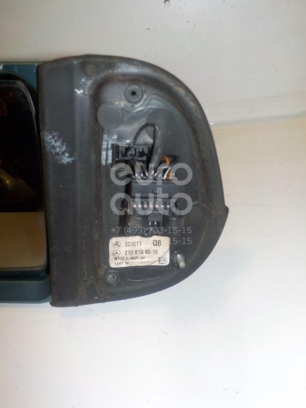 Зеркало левое электрическое для Mercedes Benz W210 E-Klasse 2000-2002 - Фото №1