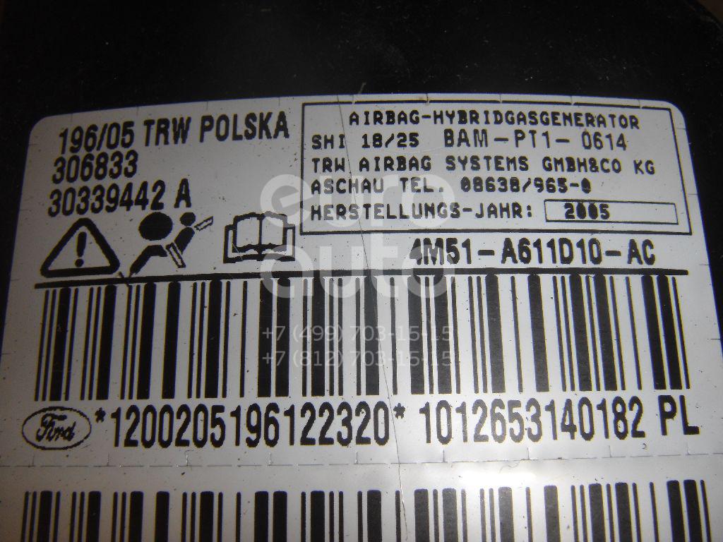 Подушка безопасности боковая (в сиденье) для Ford Focus II 2005-2008;Focus II 2008-2011 - Фото №1