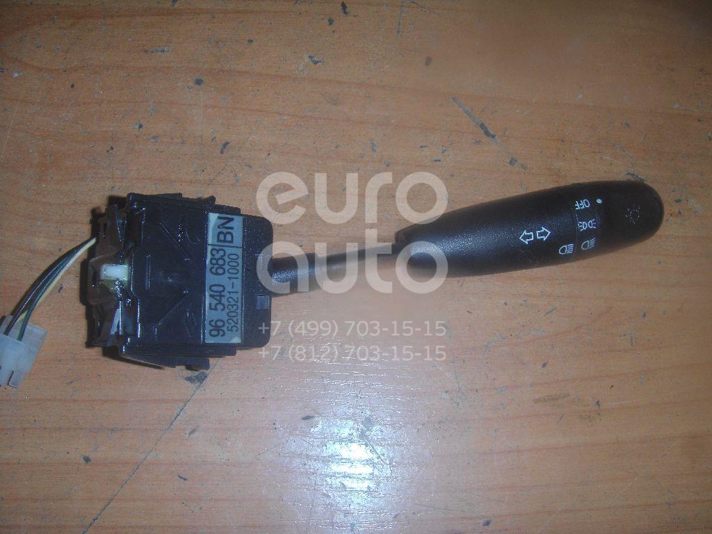 Переключатель стеклоочистителей для Chevrolet,Daewoo Aveo (T250) 2005-2011;Matiz (M100/M150) 1998-2015;Aveo (T200) 2003-2008;Spark 2005-2010 - Фото №1