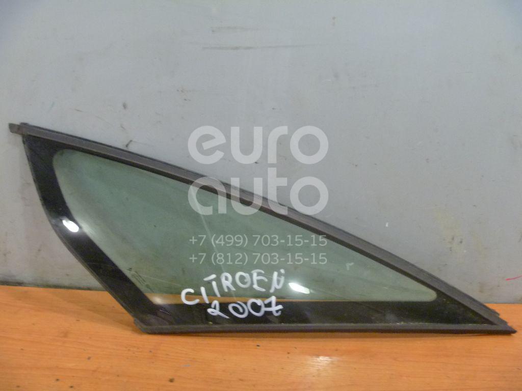Стекло кузовное глухое левое для Citroen C4 Grand Picasso 2006-2014;C4 Picasso 2006-2014 - Фото №1