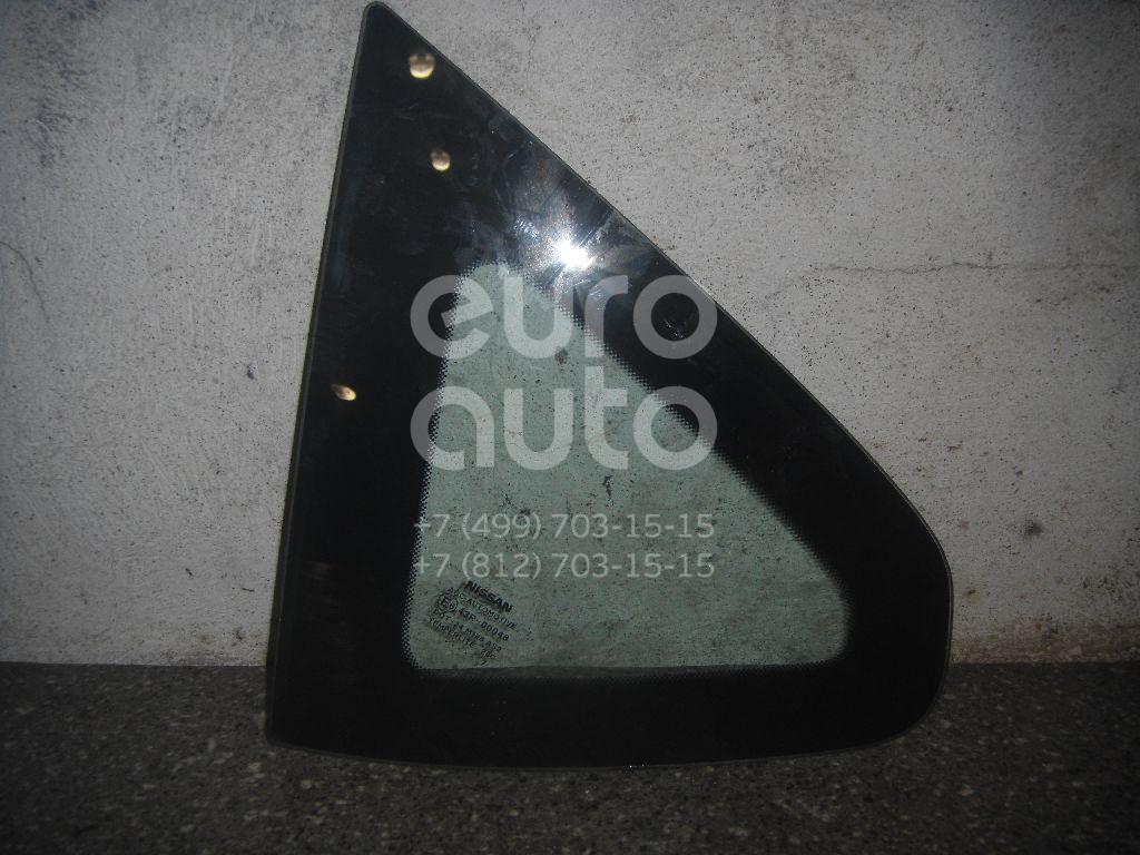 Стекло кузовное глухое левое для Nissan Qashqai (J10) 2006-2014 - Фото №1