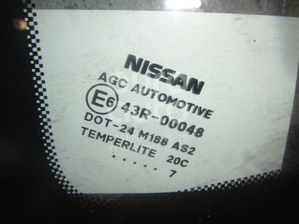 Стекло кузовное глухое левое для Nissan Qashqai (J10) 2006-2014 - Фото №1