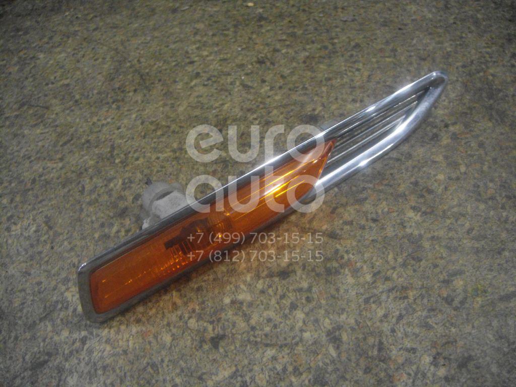 Повторитель на крыло правый желтый для Ford Mondeo IV 2007-2015 - Фото №1