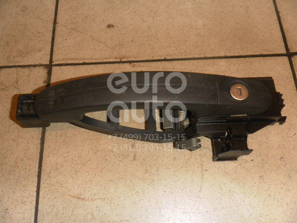 Ручка двери передней наружная левая для Ford Focus II 2005-2008 - Фото №1