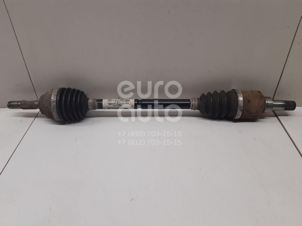 Полуось передняя левая для Citroen C3 2009-2016 - Фото №1
