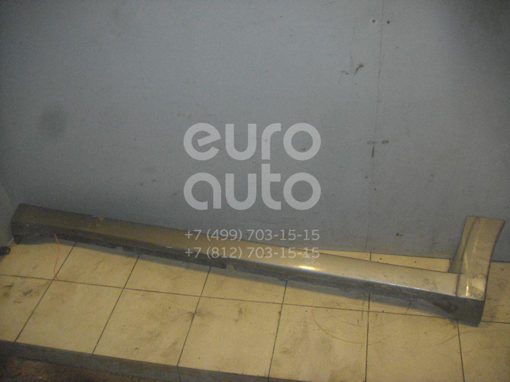 Накладка на порог (наружная) для Mitsubishi Outlander (CU) 2001-2008 - Фото №1